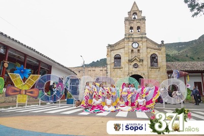 ¡Nuestro Domingo Cultural hizo parte de la celebración los 371 años de Sopó!