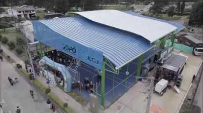 Inauguración de la nueva cubierta y campo deportivo de Briceño