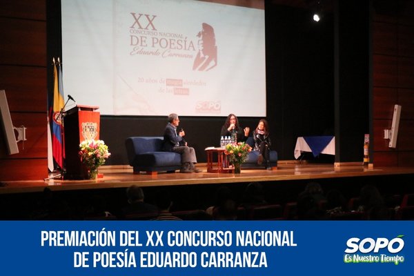 Premiación del XX Concurso Nacional de Poesía Eduardo Carranza